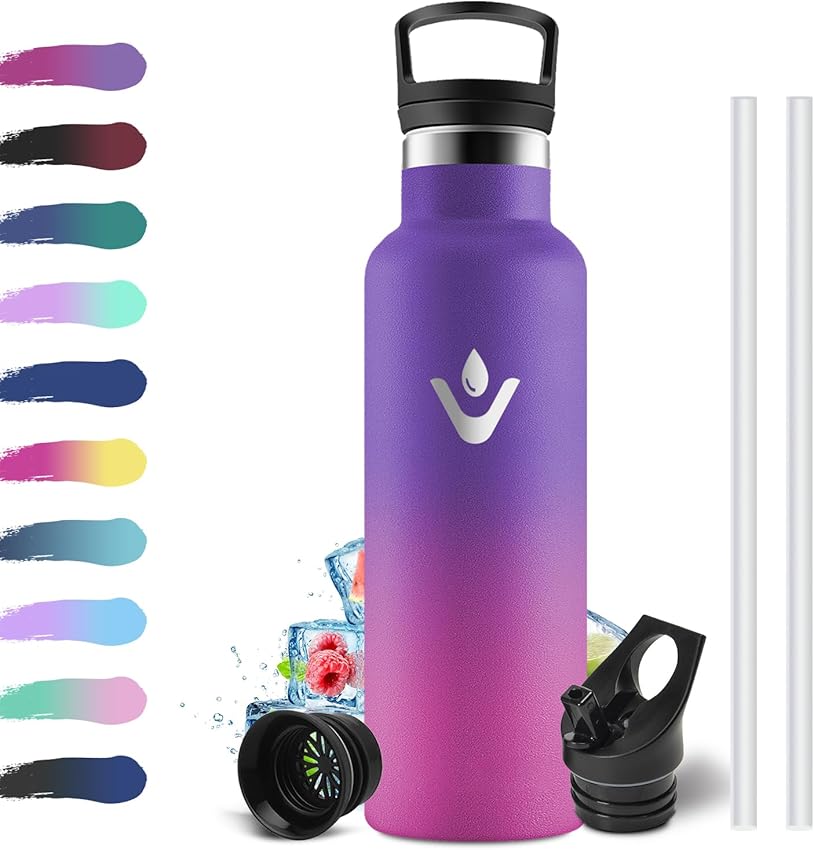 Detalle de Botella Térmica 500 ml para niños, acero inoxidable 🚰
