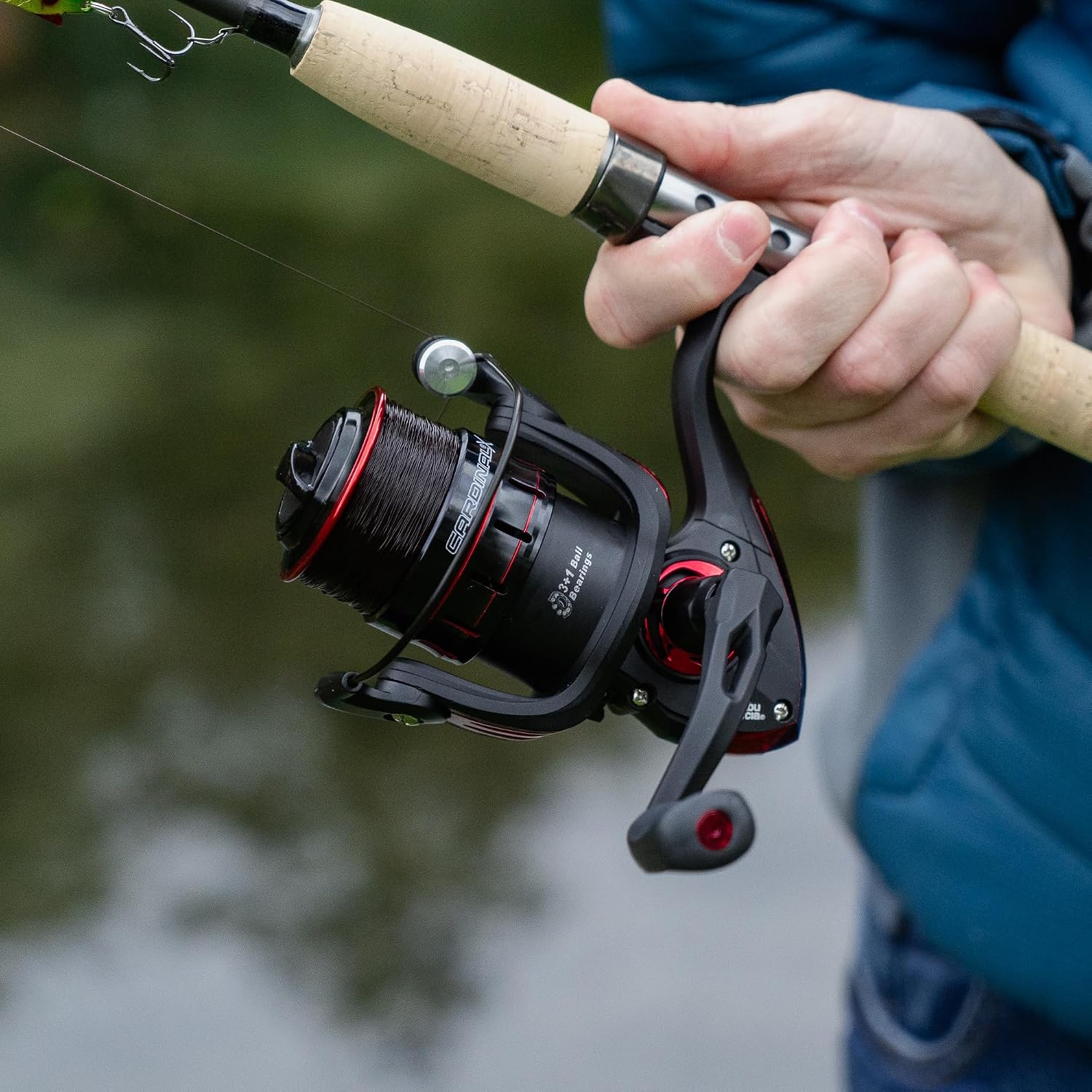 Thumbnail 6 de Abu Garcia Cardinal X Allround Spinning – Mulinello robusto e leggero per pesca predatoria e torrente