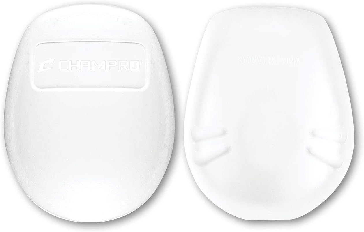 Detalle de Champro Youth Foam Knee Pads, White Pull-On Design