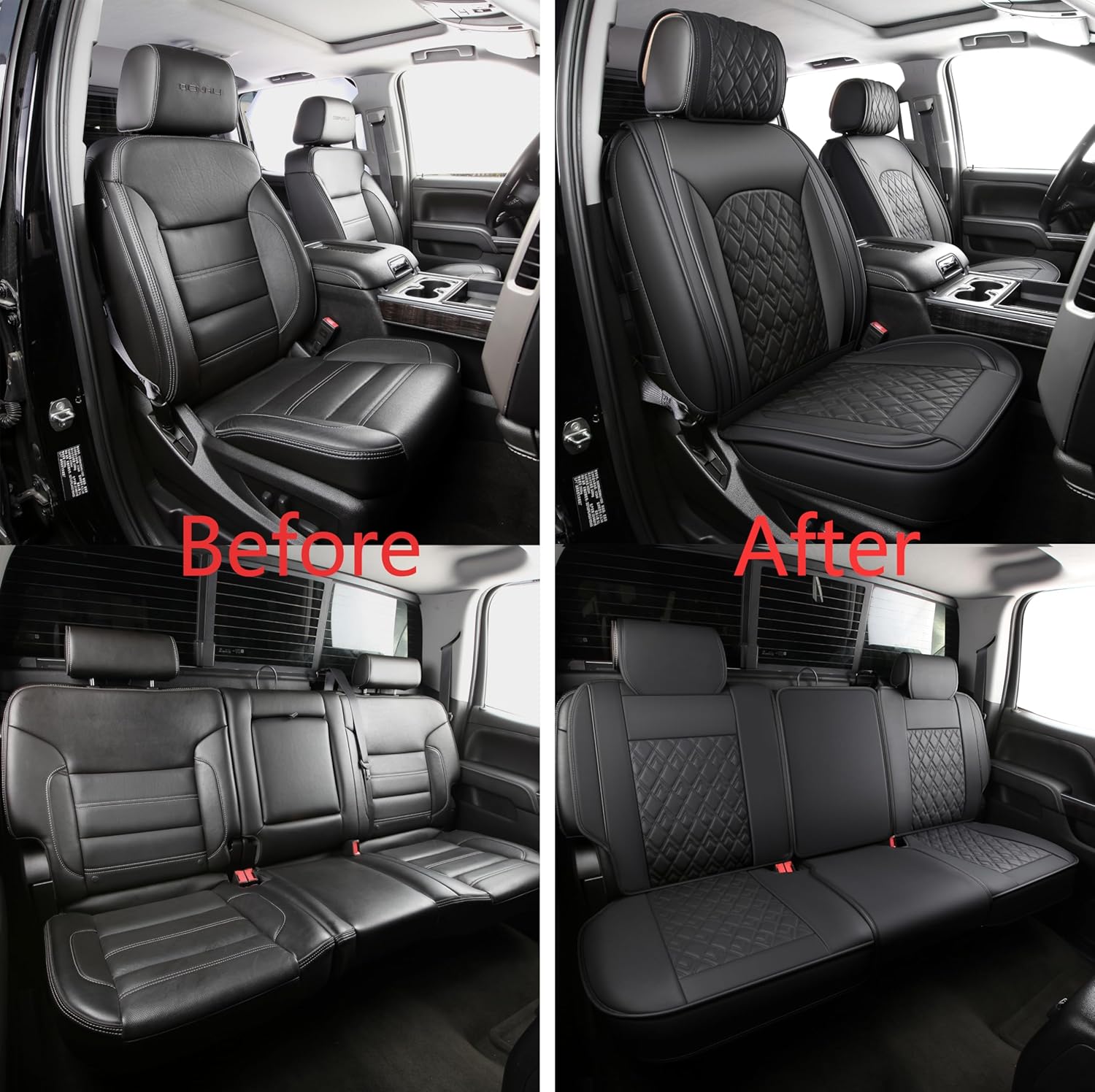 Thumbnail 4 de JOJOBAY Chevy Silverado Seat Covers 2007-2026