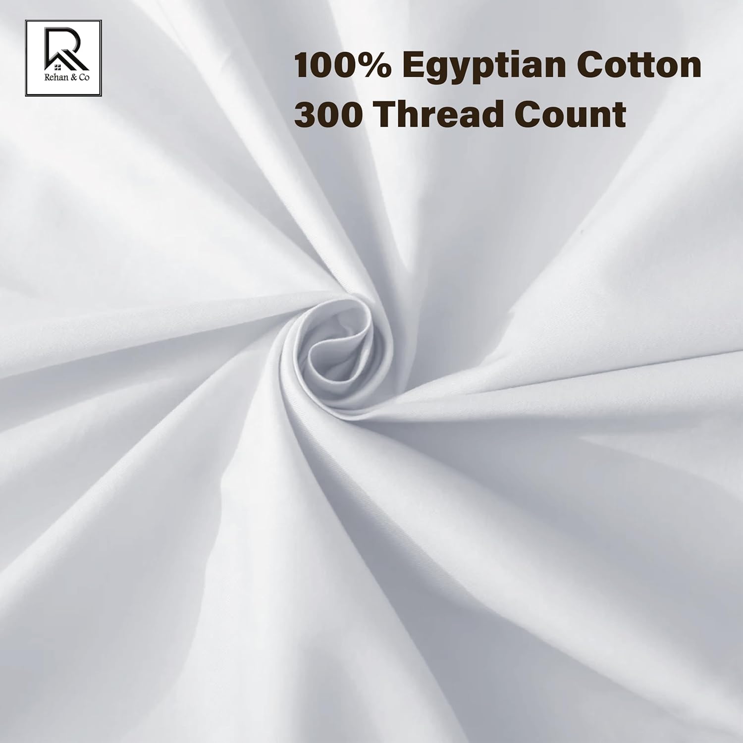 Thumbnail 4 de Rehan & Co Egyptian Cotton Fitted Sheet