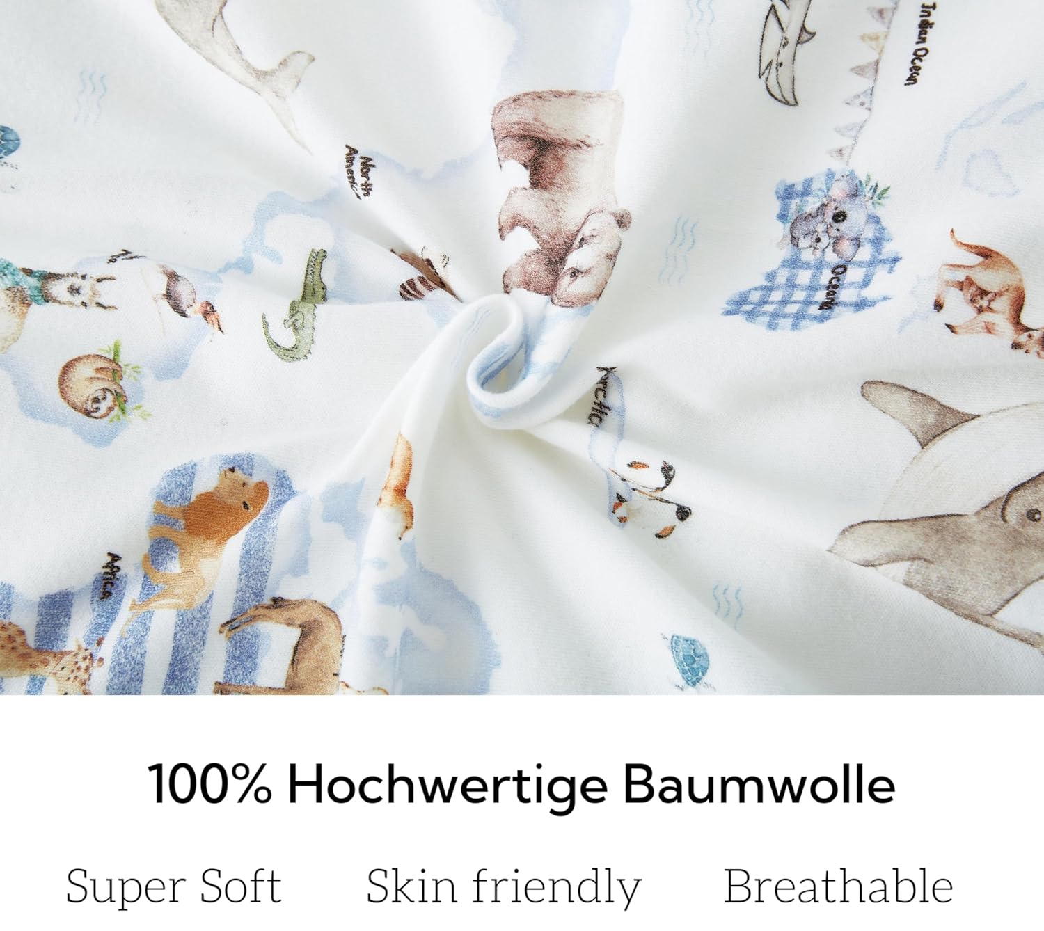 Thumbnail 6 de Chilsuessy Baby Schlafsack mit Füßen 2er Pack, 2.5 Tog – Ganzjahres-Wärme und Bewegungsfreiheit