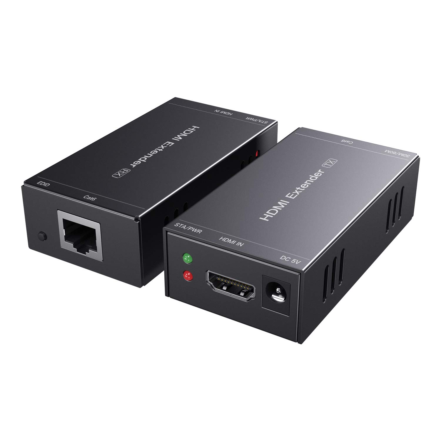Detalle de PWAYTEK HDMI Extender 1080p@60Hz over Cat6, 50m
