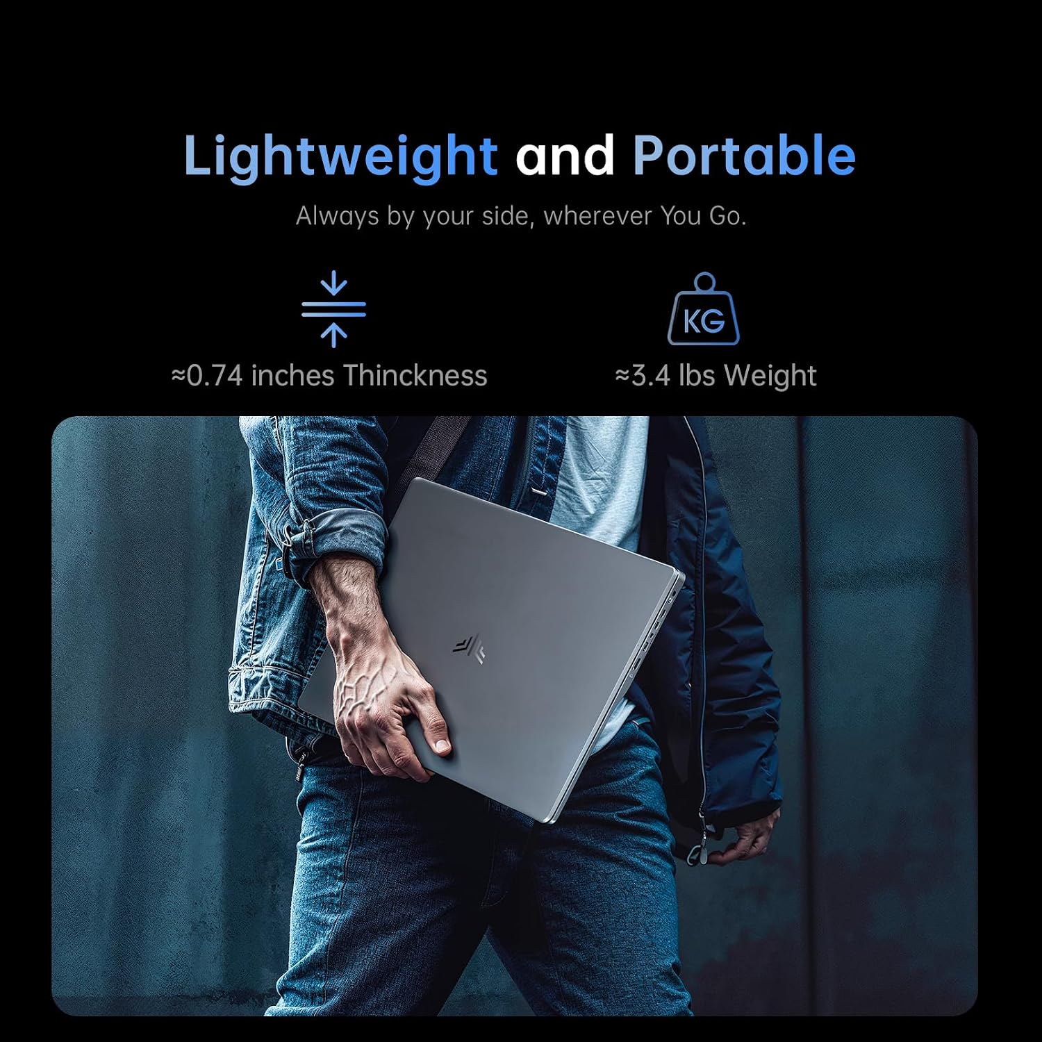 Thumbnail 5 de ACEMAGIC 15.6 inch Laptop with Ryzen 4300U — 16GB RAM, 512GB SSD