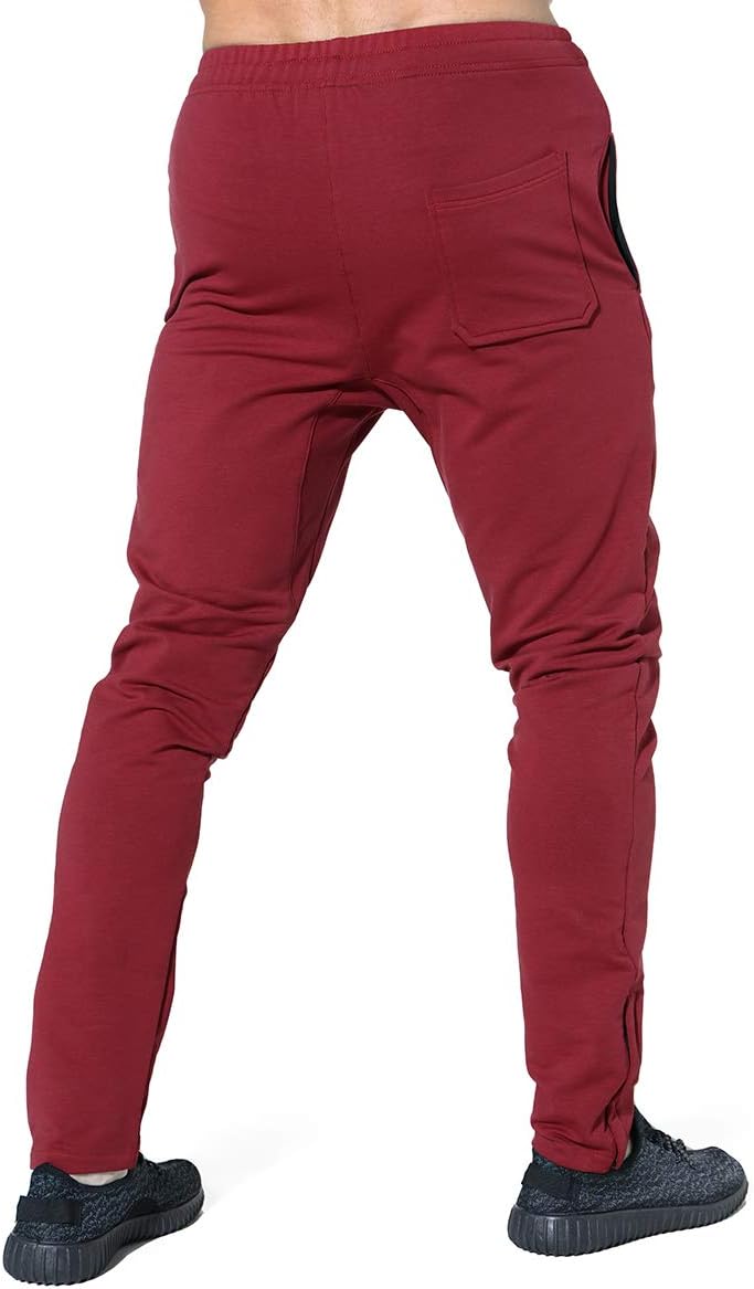 Thumbnail 3 de Brokig gym joggers with hidden zip