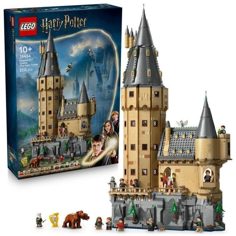 Detalle de LEGO Harry Potter Castillo Hogwarts Torre Central (76454) – 2135 piezas