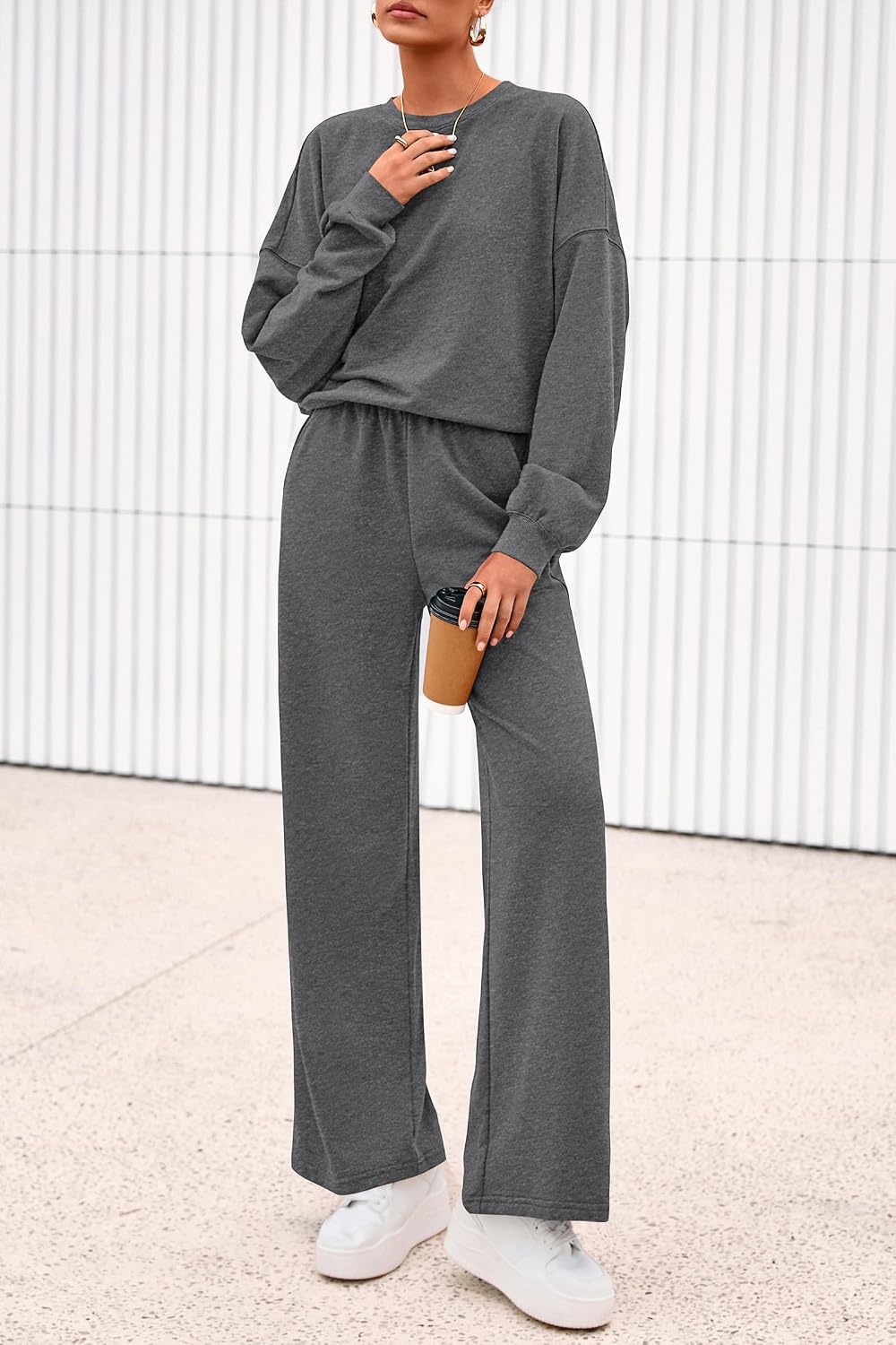 Thumbnail 6 de PRETTYGARDEN 2-Piece Spring Sweatsuit