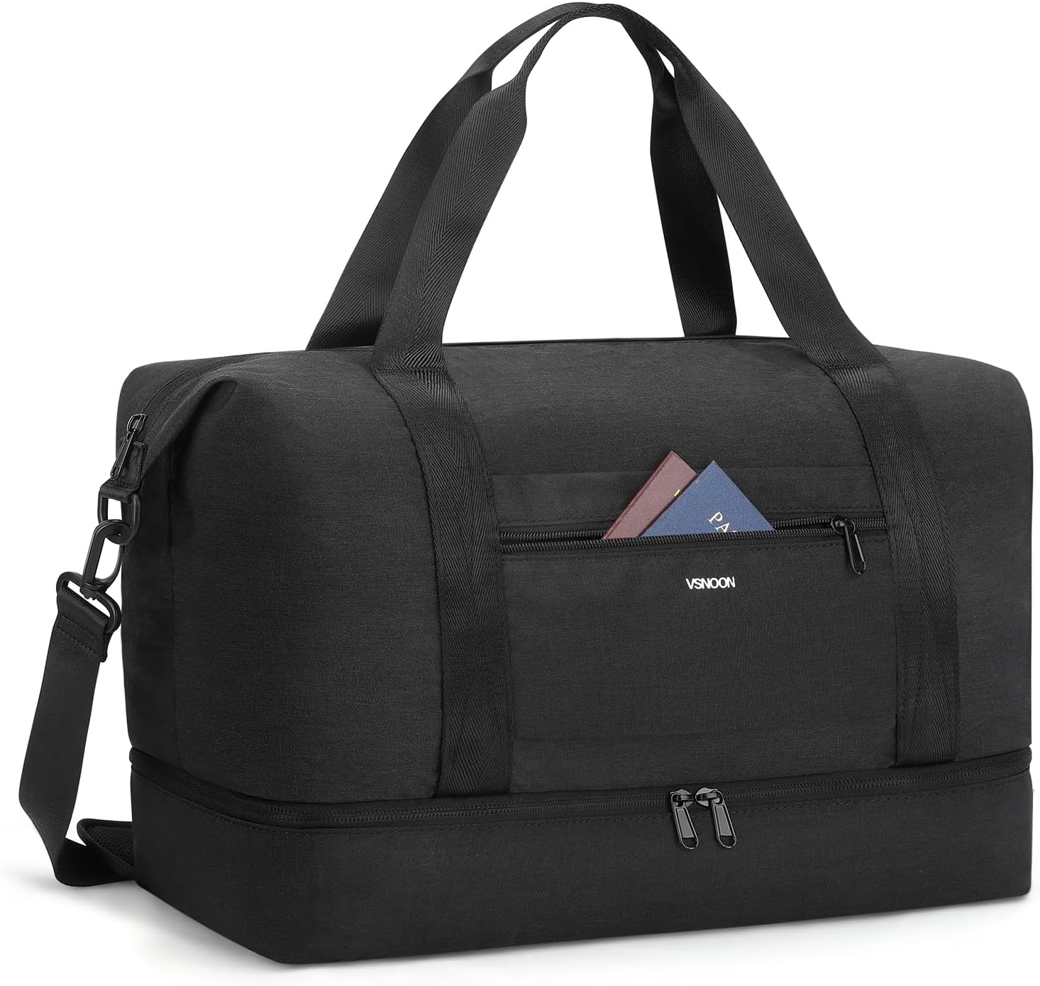 Thumbnail 6 de VSNOON Foldable Cabin Bag 40x30x20 (24L) with Shoes Compartment