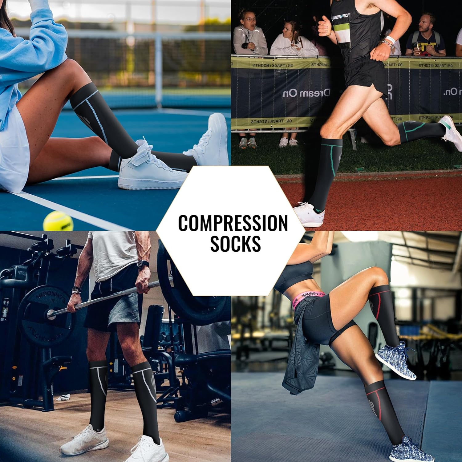 Thumbnail 5 de hello momoya Compression Socks 8 Pairs