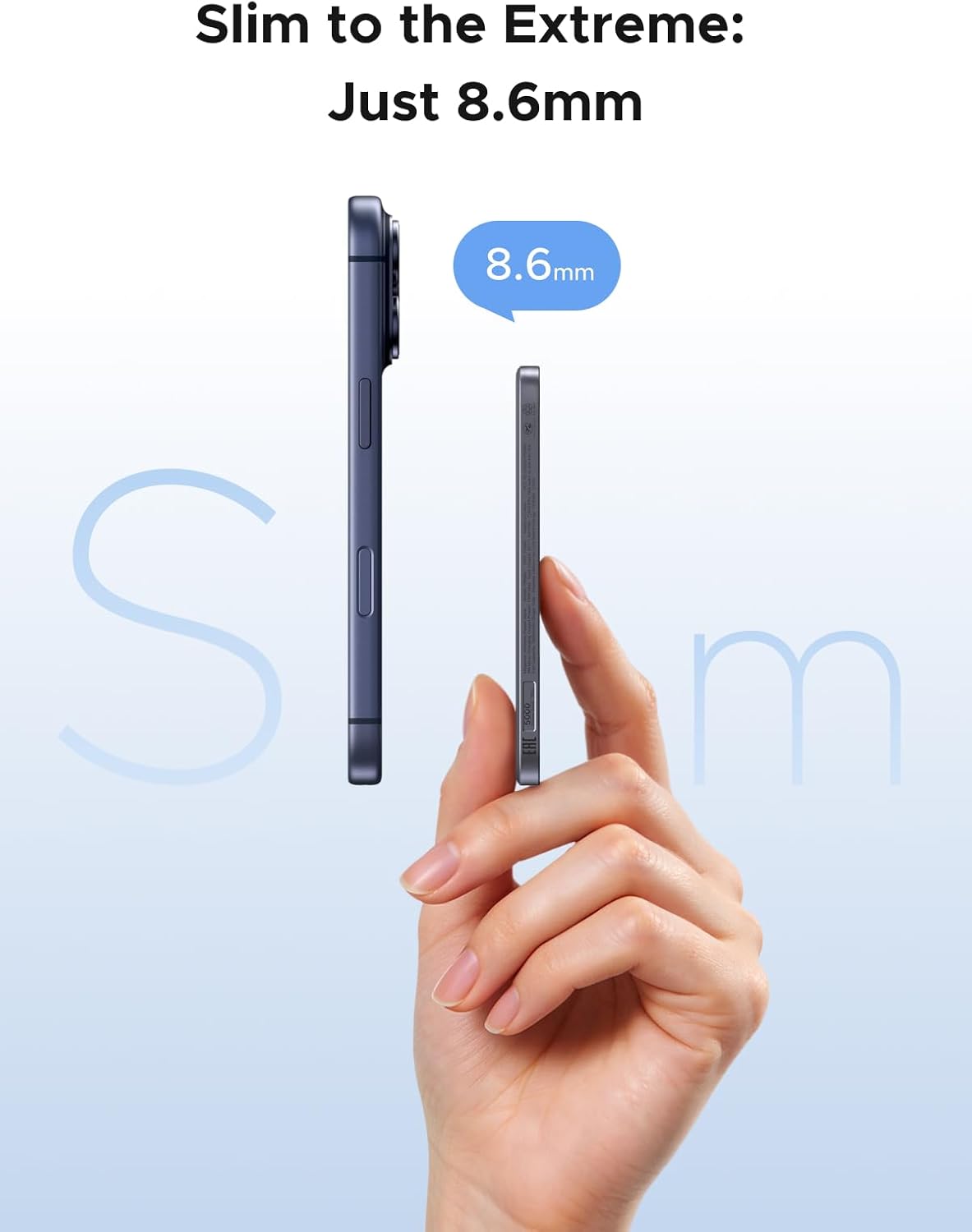 Thumbnail 1 de UGREEN Nexode Ultra-Slim 5000mAh Magnetic Power Bank with Qi2 (15W) & PD 20W USB-C