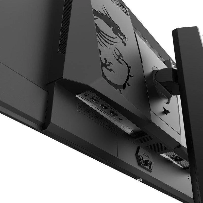 Detalle de Monitor MSI MAG 321UP QD-OLED X24 de 31,5 pulgadas: 4K, 240 Hz y ajuste de altura