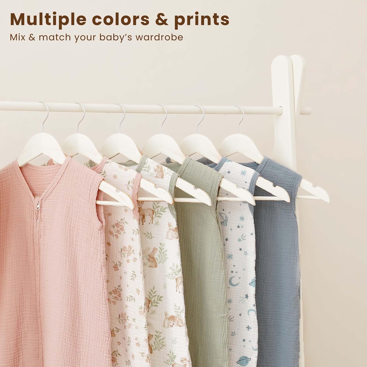 Thumbnail 6 de Konssy Muslin Baby Sleep Sack 0.8 TOG