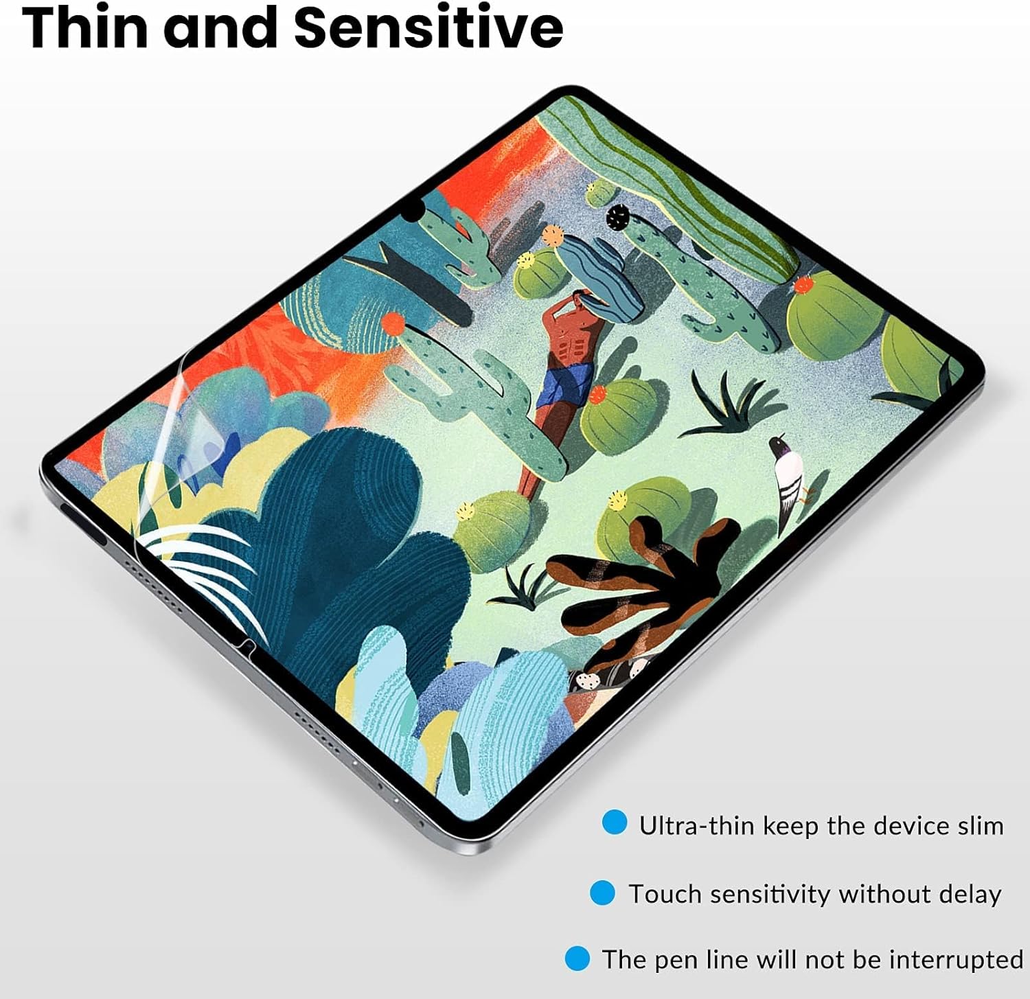 Thumbnail 2 de XIRON Paperfeel Schutzfolie (2er-Set) für iPad mini 6 2021 & A17 Pro – 8,3 Zoll, Anti-Glare & matte „wie Papier“-Schreibfolie