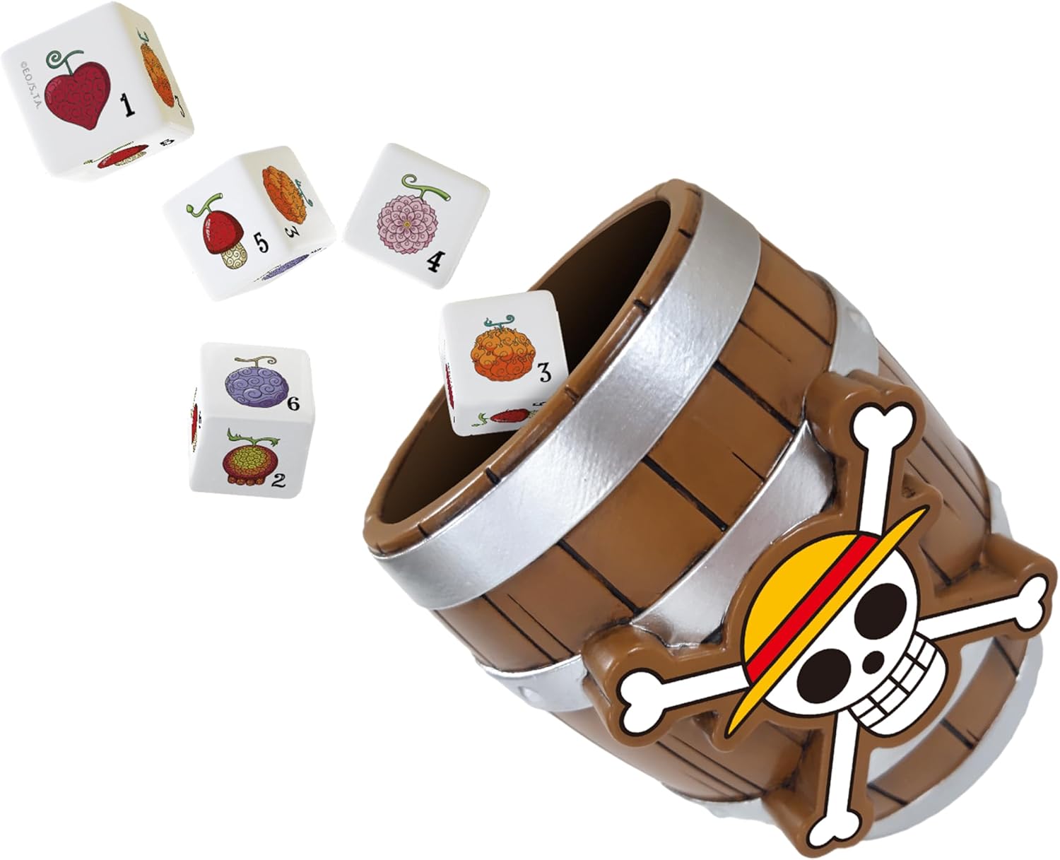 Detalle de Yahtzee One Piece — Jeu de Voyage pour 1 Joueur et Plus par Winning Moves
