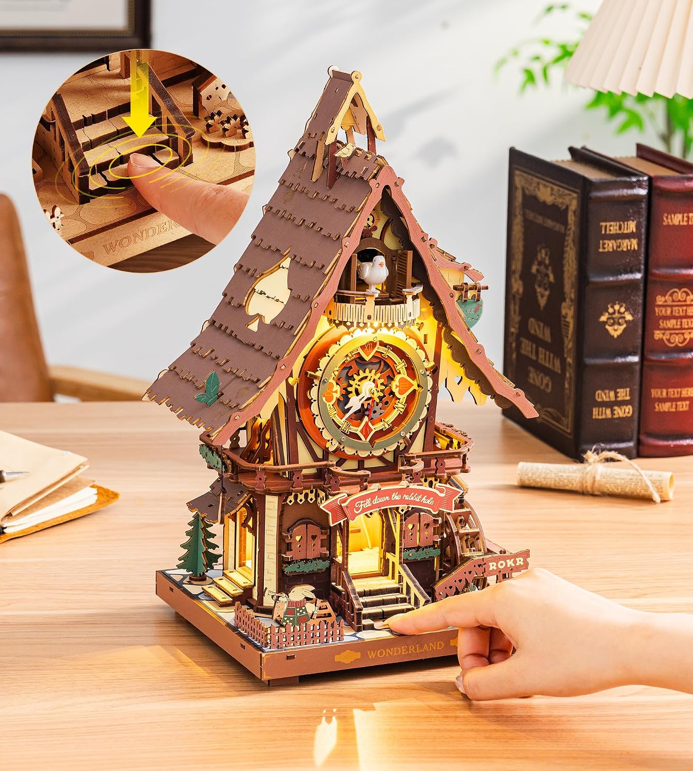 Thumbnail 4 de ROKR Cuckoo Clock: 3D Wood Puzzle Kit