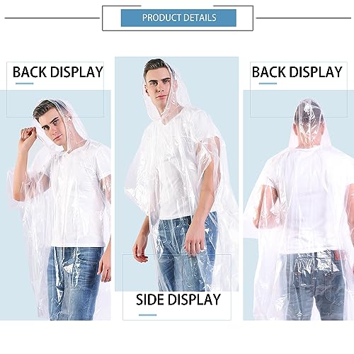 Thumbnail 6 de SWOGAA Disposable Rain Ponchos for Adults 6 Pack Extra Thick