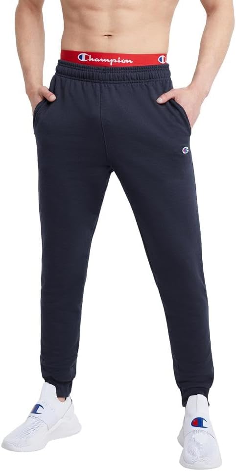 Detalle de Champion Men's Fleece Joggers Sweatpants — Standard Fit, Midweight Fleece, Regular & Big & Tall
