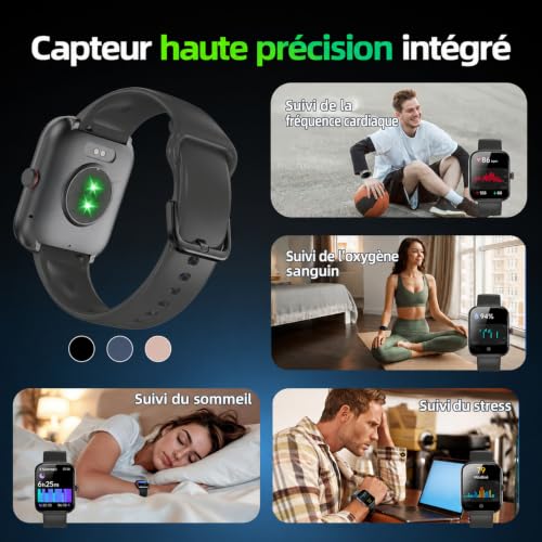 Thumbnail 6 de uaue Montre connectée avec écran 1,91″