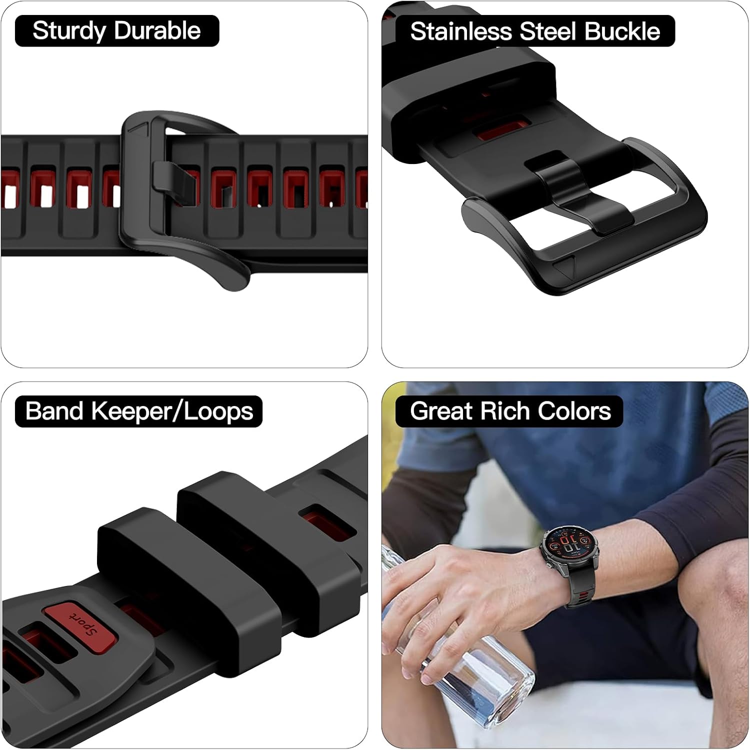 Thumbnail 2 de OVERSTEP Strap for Garmin Fenix 8 51mm