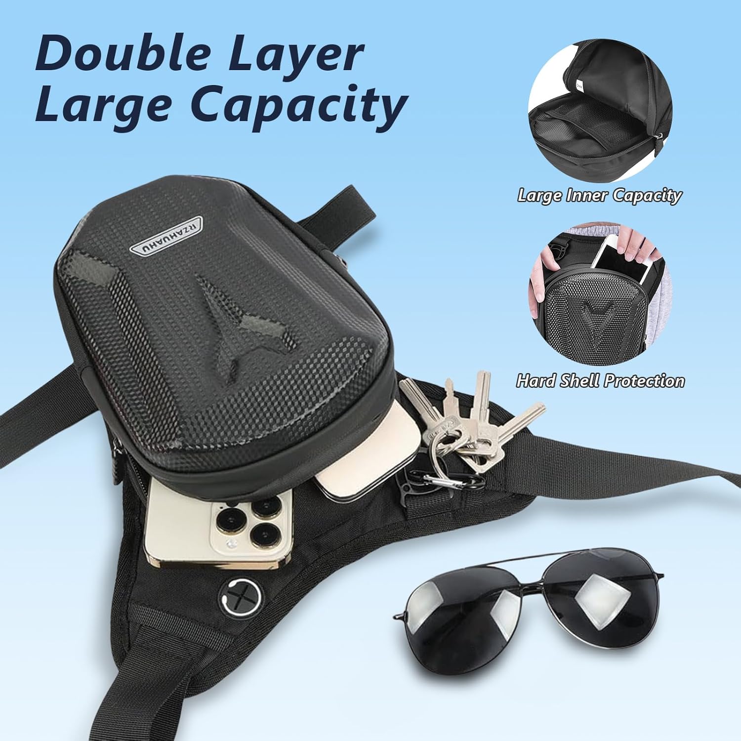 Thumbnail 4 de EVA leg bag with 65-135 cm strap