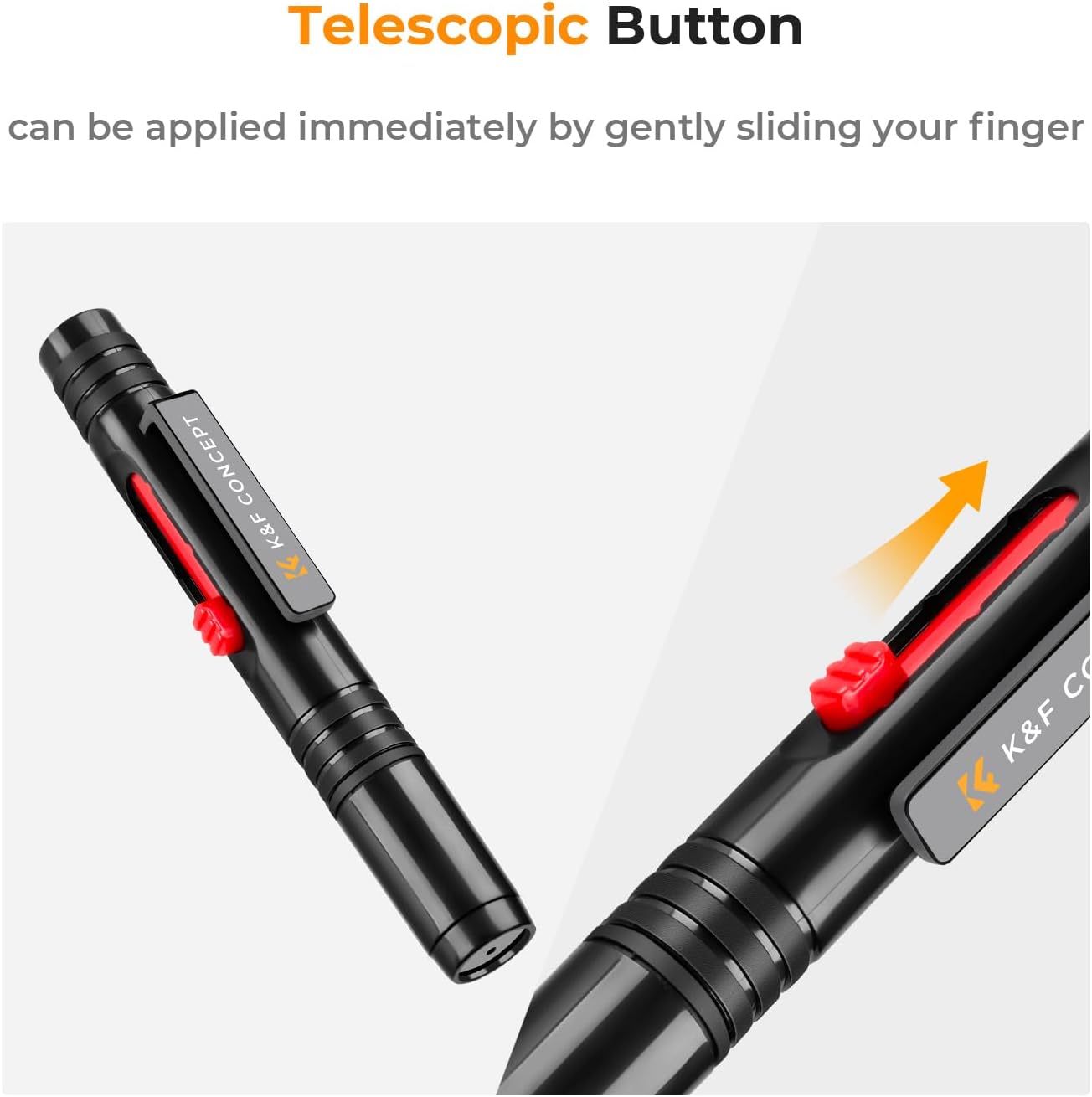 Detalle 2 de K&F CONCEPT Lens Cleaning Pen 3-pack