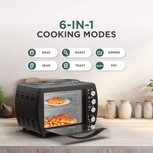 Thumbnail 2 de DMD Collective 35L Oven with Hob: All-in-One Countertop Cooker