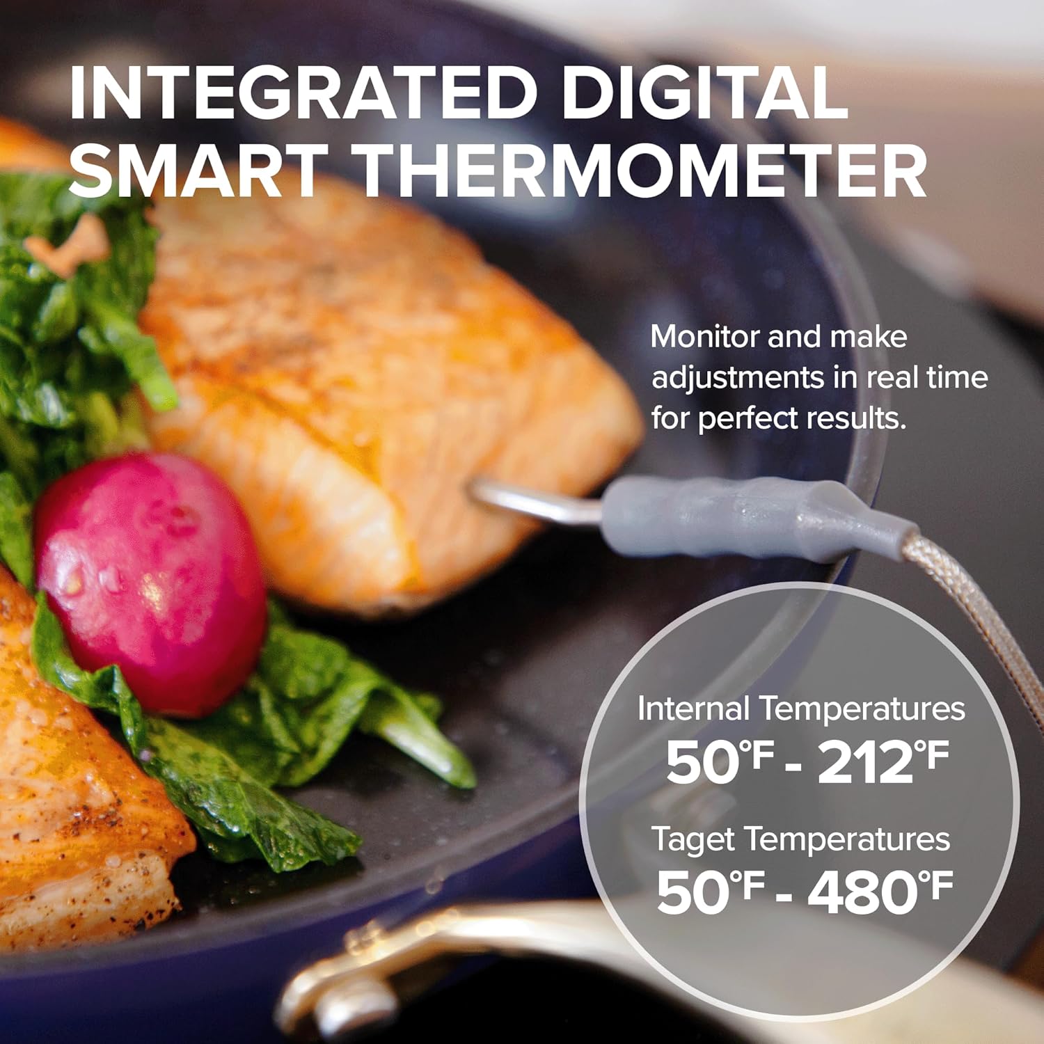 Thumbnail 2 de Nuwave Upgraded Induction Cooktop with Digital Temp Probe and 106 Temperature Controls