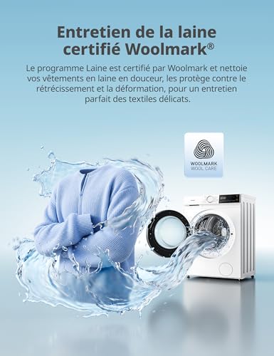Thumbnail 6 de COMFEE' Lave-linge CF10EWP07W 10 kg — efficacité A-30% et lavage intelligent
