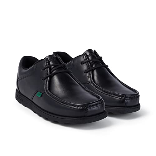 Thumbnail 4 de Kickers Mens Fragma Lace Up Moc Toe Leather Shoes – Black, 6 UK
