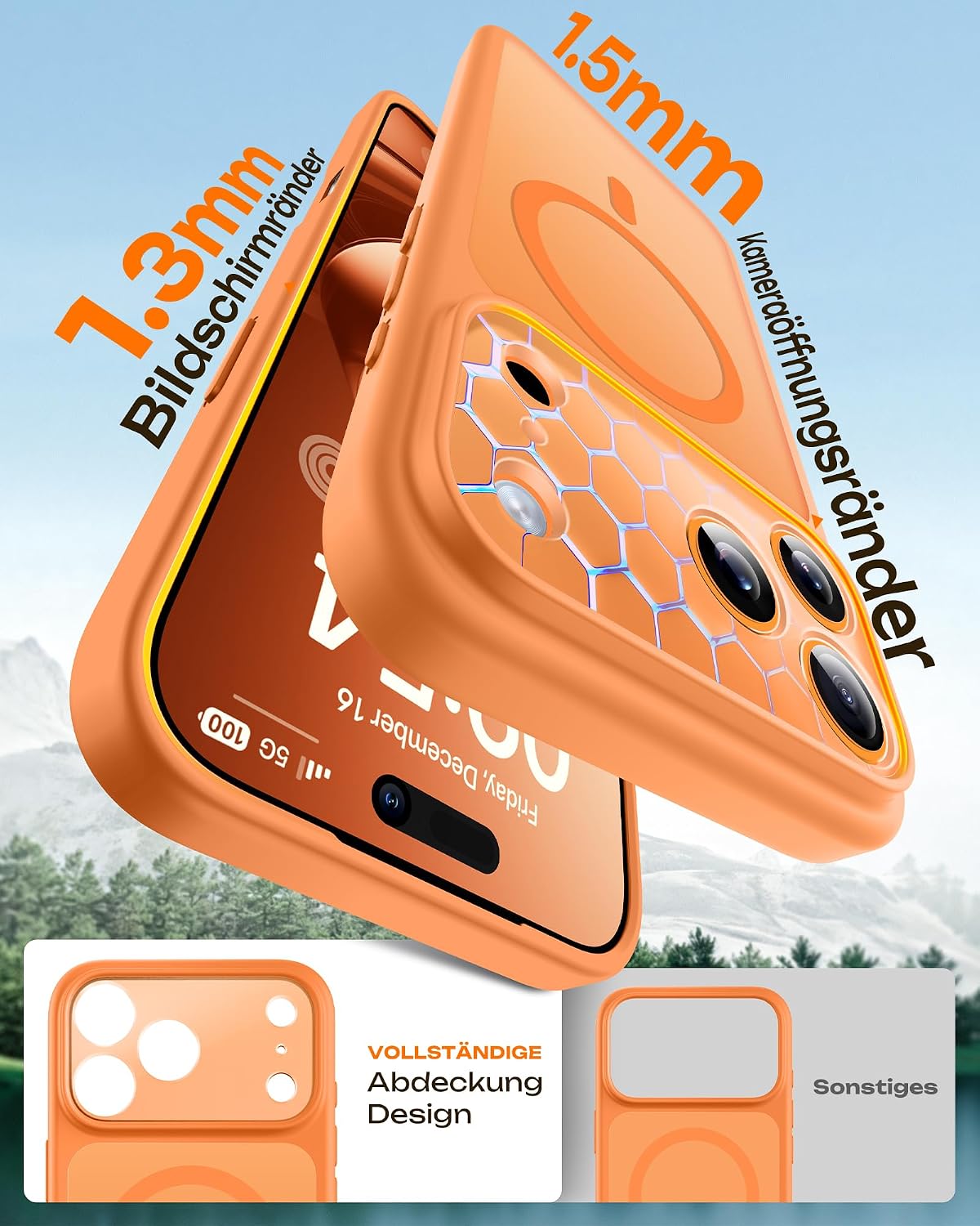 Thumbnail 6 de TOCOL iPhone 17 Pro Max Hülle 6,9 Zoll