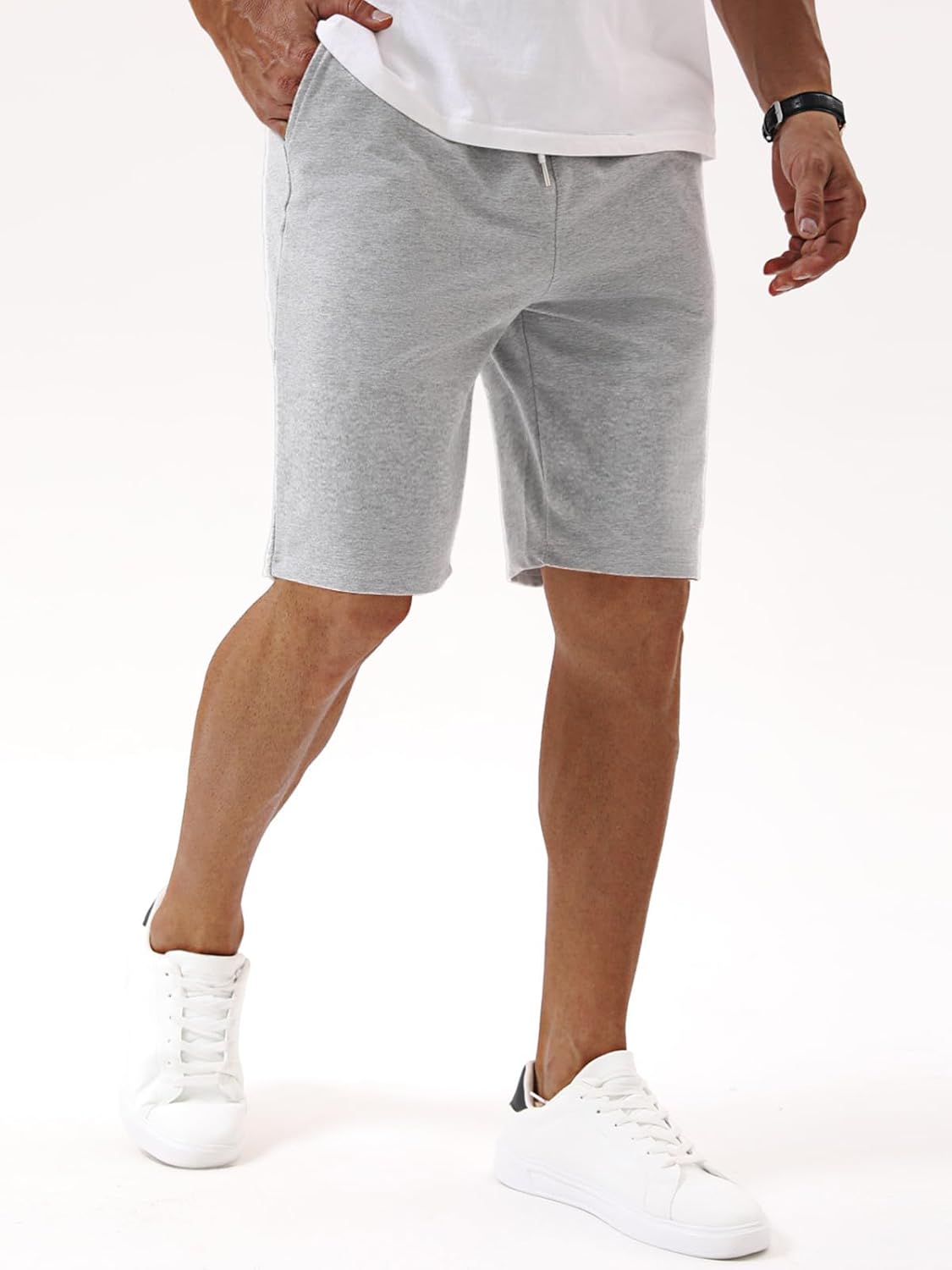 Thumbnail 4 de Vortewind Kurze Hosen Herren Sweatshorts – bequem, vielseitig und alltagstauglich