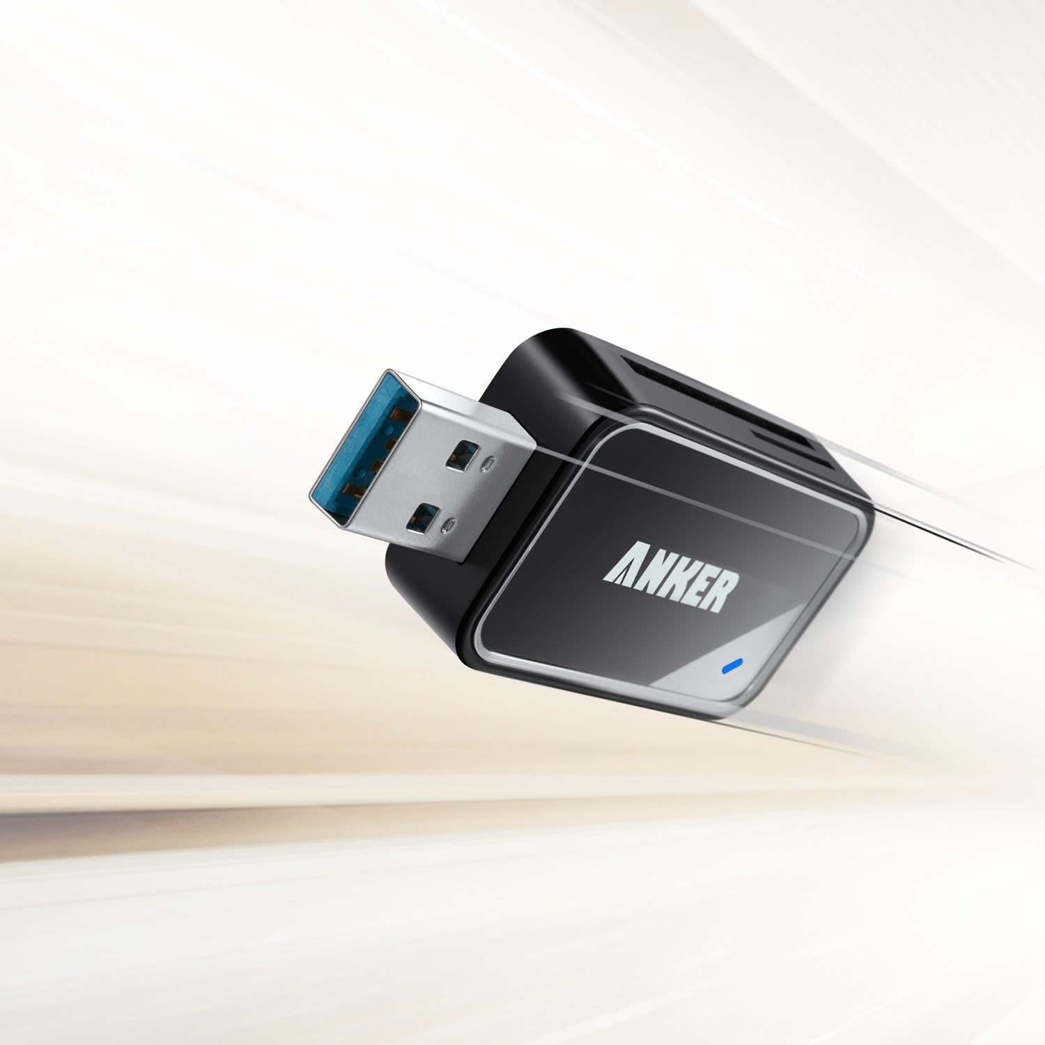 Detalle 2 de Anker AK-68ANREADER-B2A USB 3.0 SD Card Reader with dual-card reading
