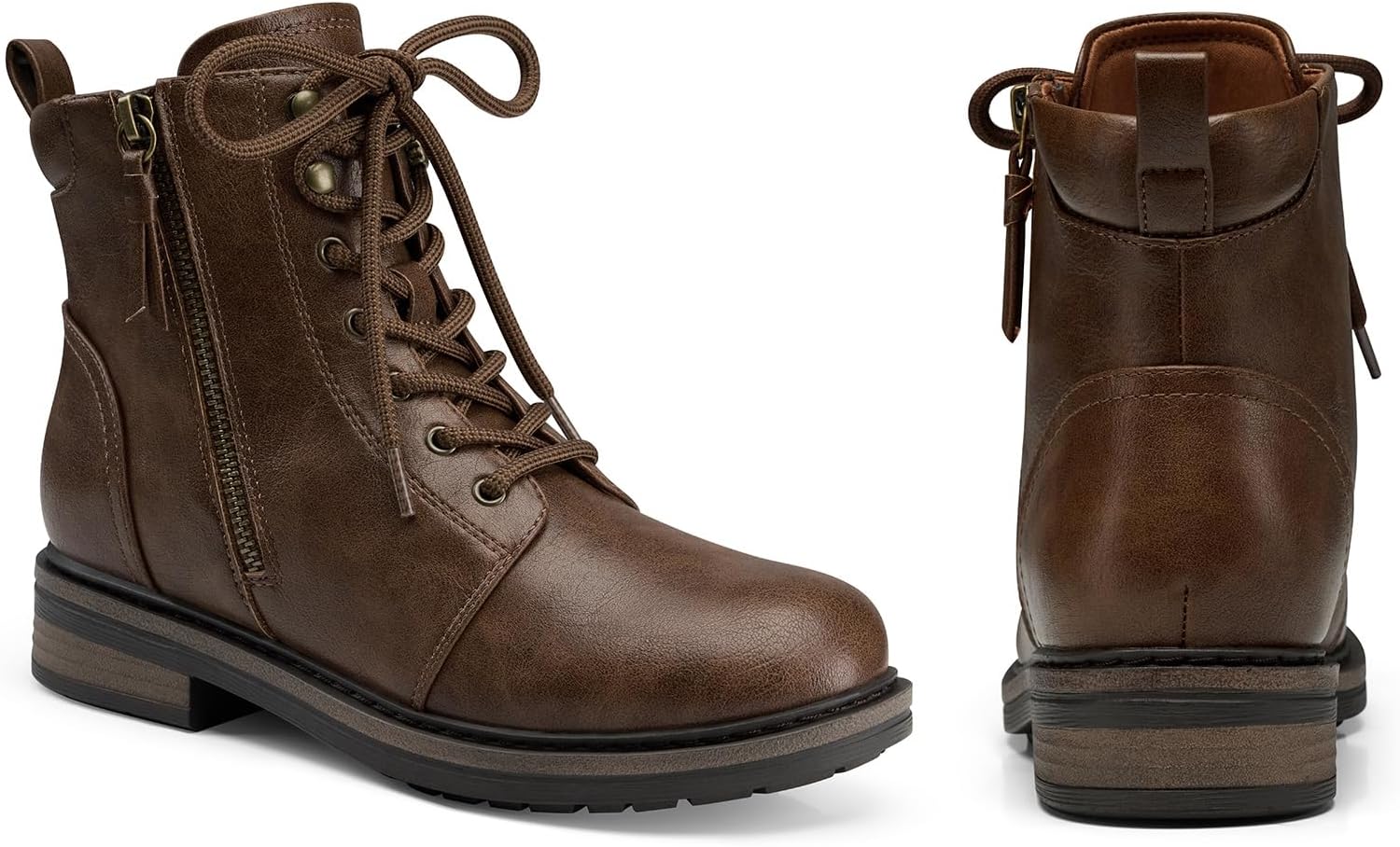 Detalle 2 de SHIBEVER Women's Ankle Boots, Sizes 6-11