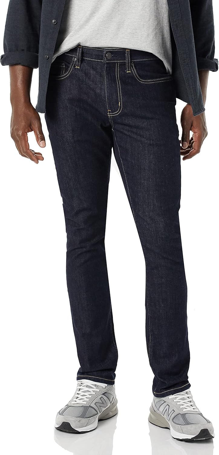 Detalle de Amazon Essentials Men's Skinny-fit High Stretch Jean – Discontinued Colours