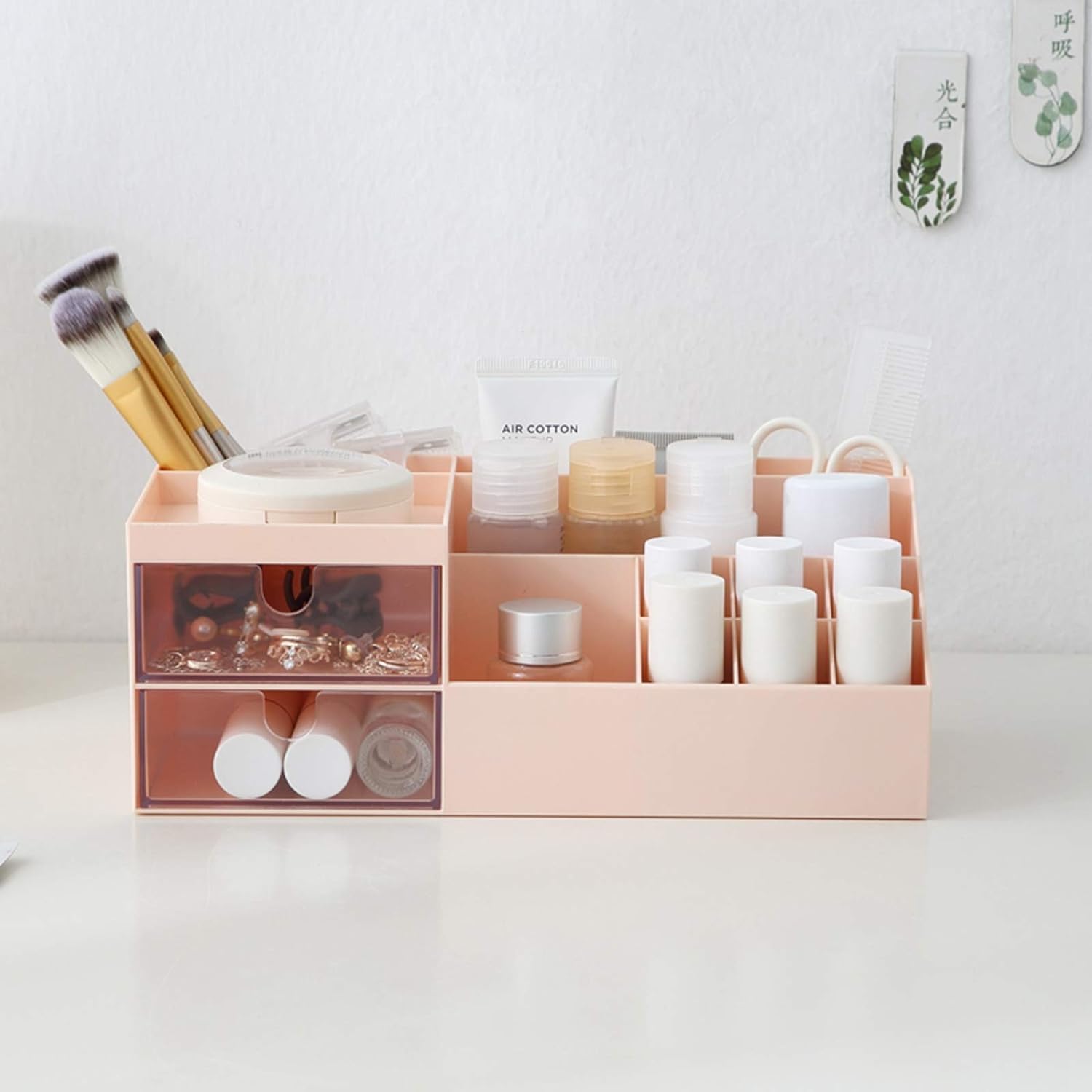 Detalle 1 de Makeup Organizer with Drawers in ABS Plastic