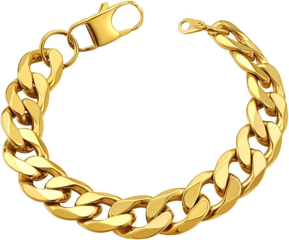 Detalle de ChainsHouse Bracelet Gourmette 13 mm đ
