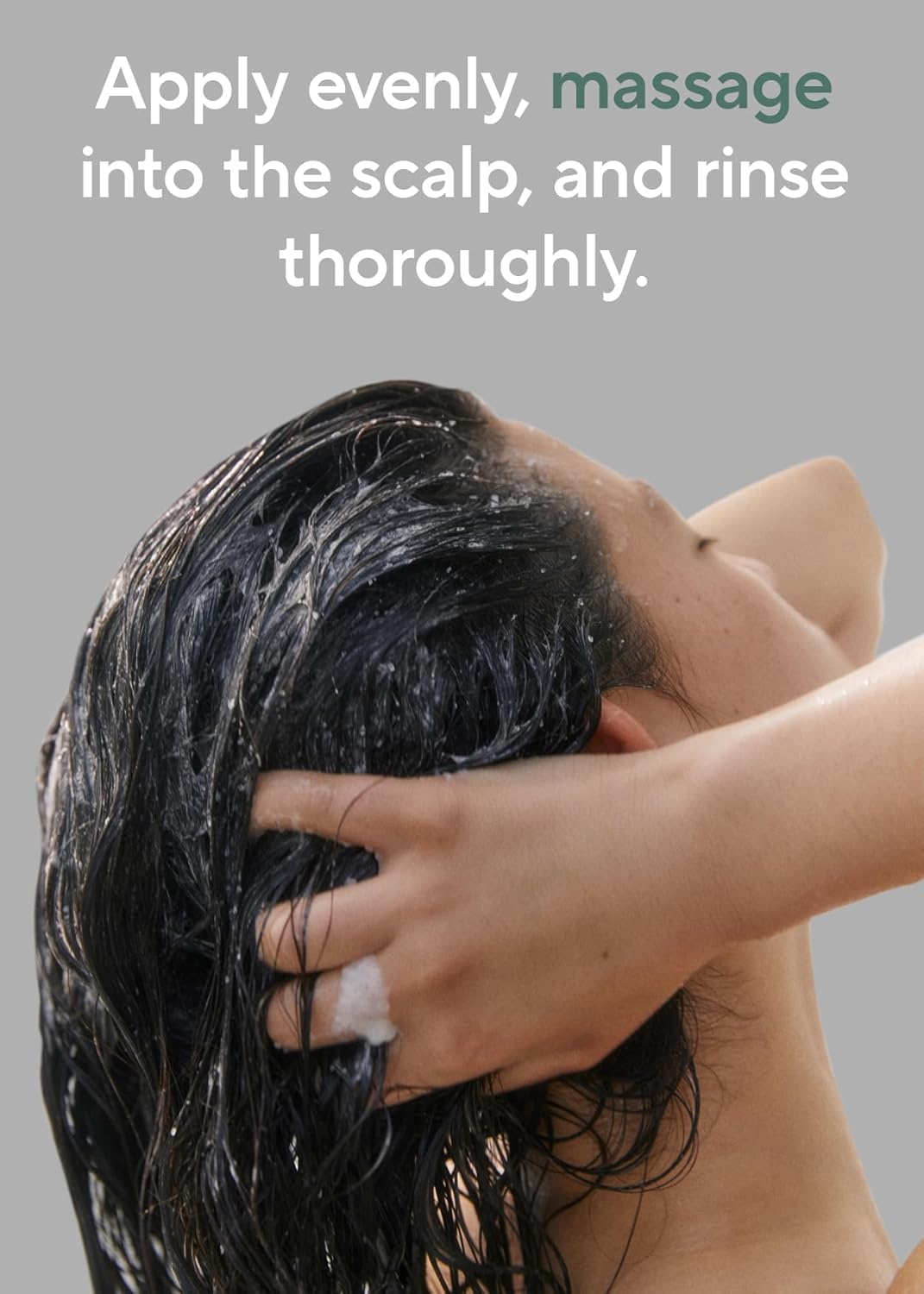 Detalle de AROMATICA Shampoo Scrub al Sale di Rosmarino 300 g – Esfolia e contrasta la caduta dei capelli
