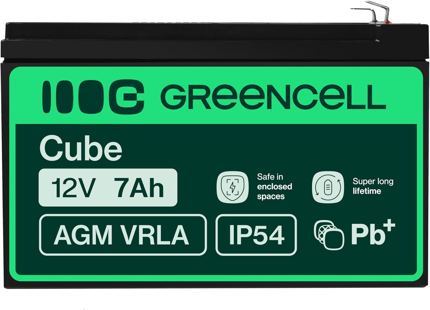 Thumbnail 2 de Green Cell AGM Akku 7Ah 🔌