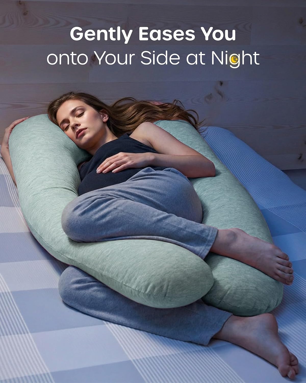 Detalle de Nuliie Pregnancy Pillow, U-Shaped