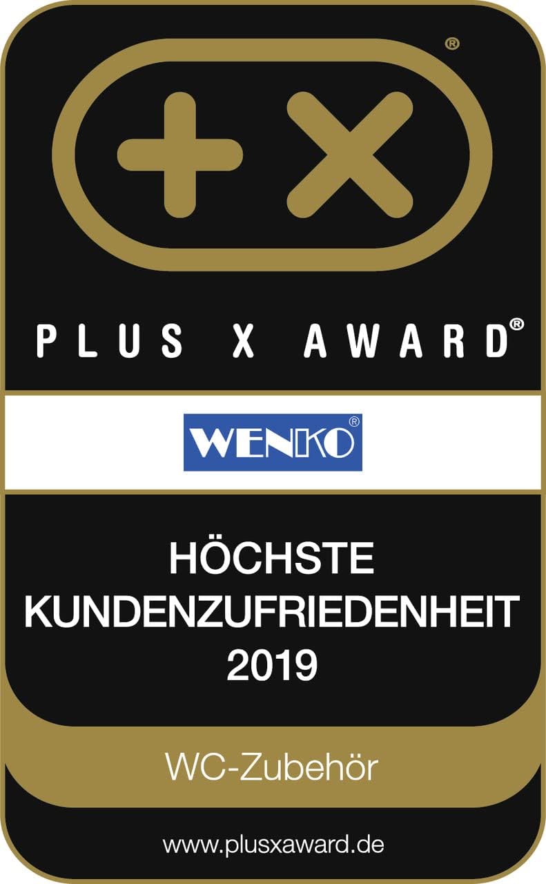 Detalle 2 de WENKO Brosse de rechange avec manche en acier inox mat blanc – tête interchangeable