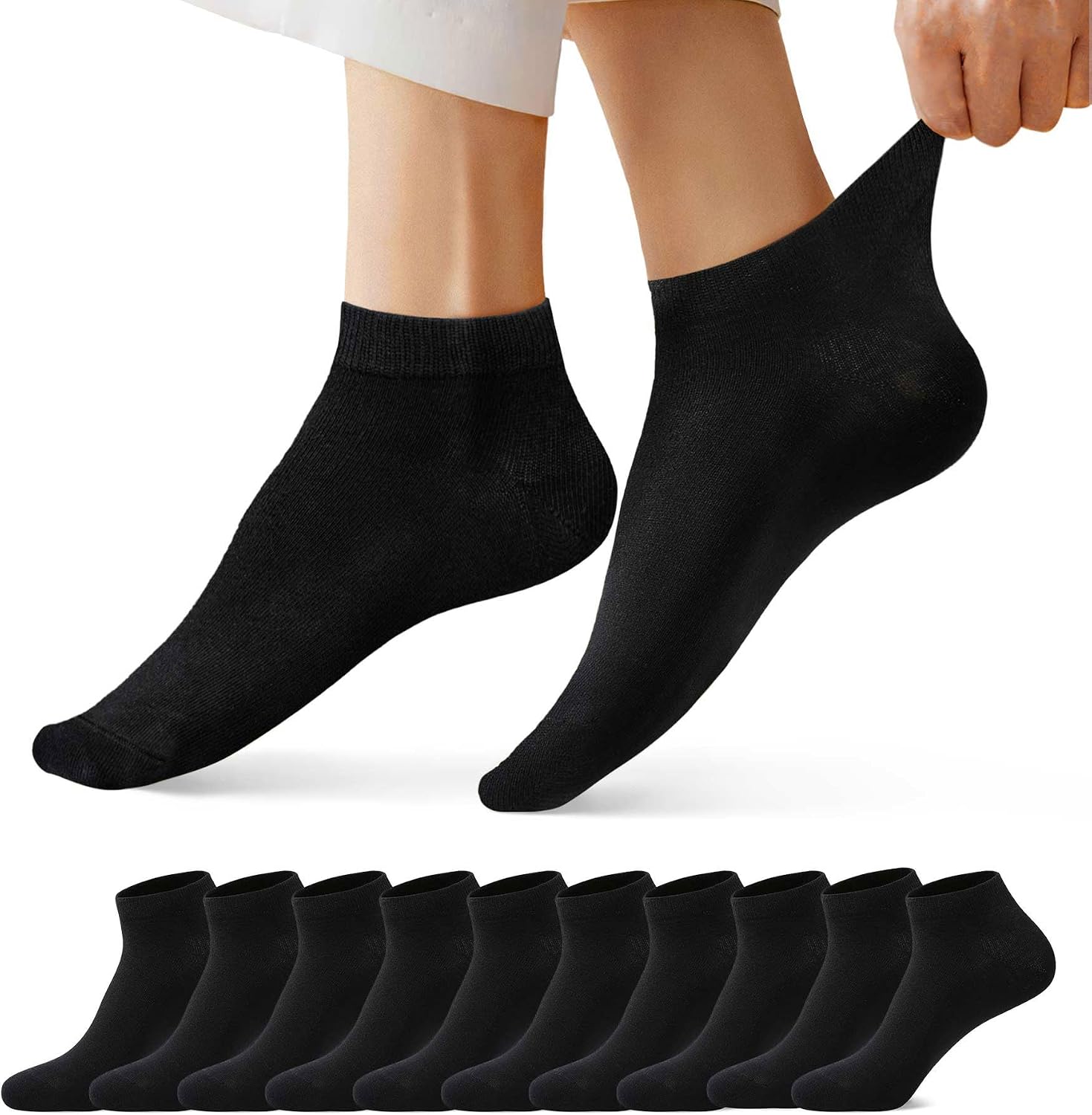Detalle de FALARY Trainer Ankle Socks for Every Day