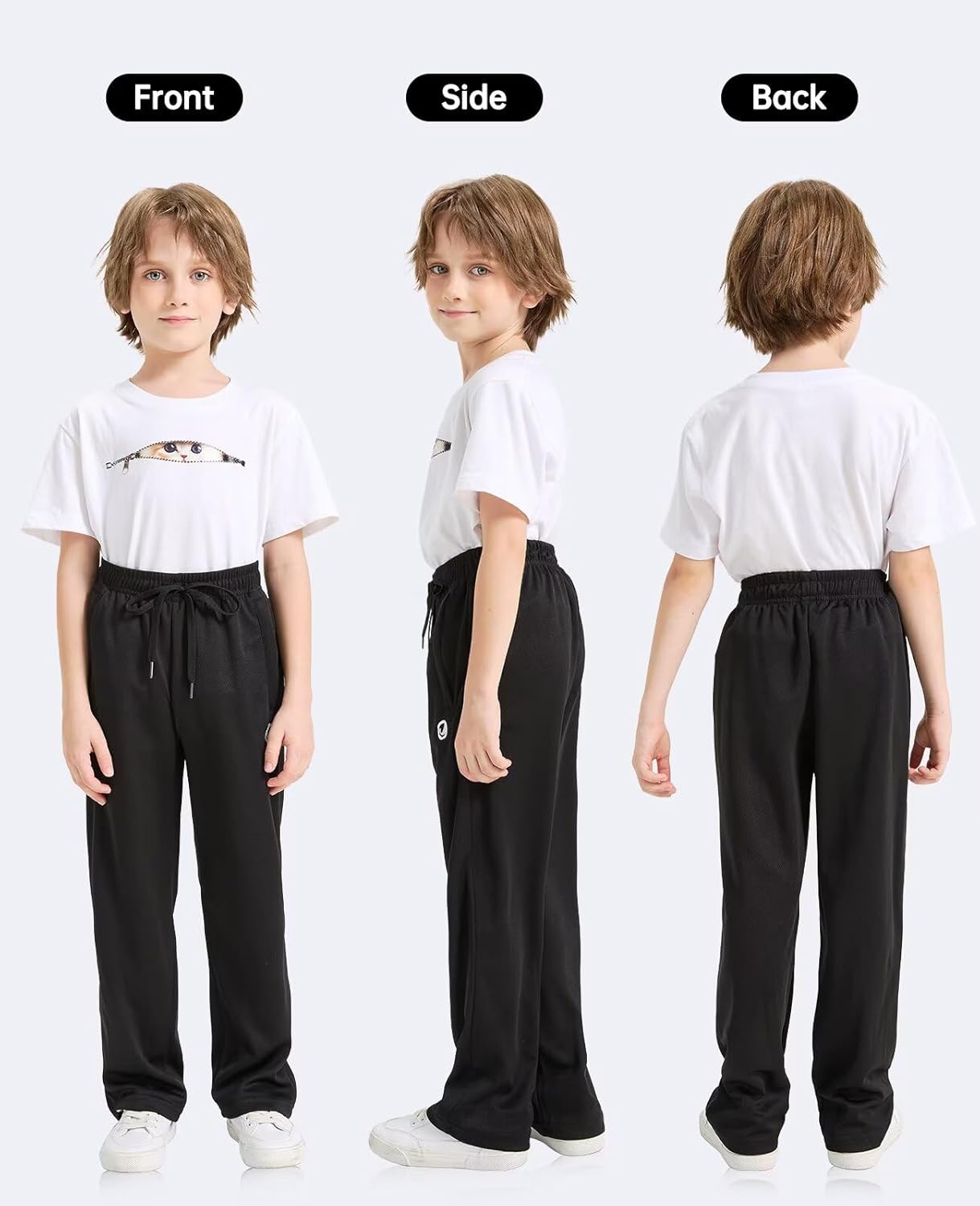 Detalle 2 de OCYMA Boys Sweatpants 5-Pack Mesh Joggers