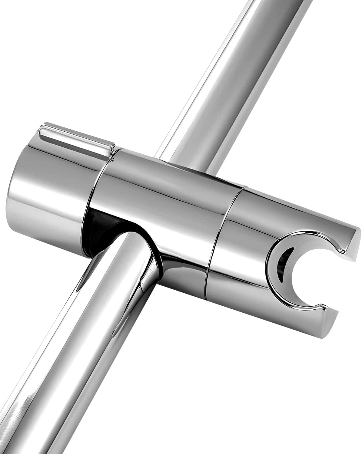 Thumbnail 5 de Support de Douche universel pour barre coulissante 19-25 mm – rotation 45° et réglage en hauteur