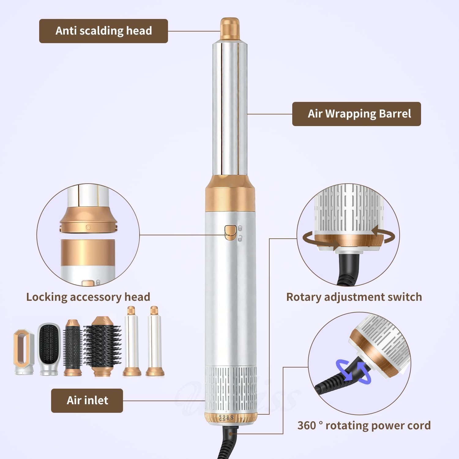 Detalle 2 de 6-in-1 Hair Styler Set