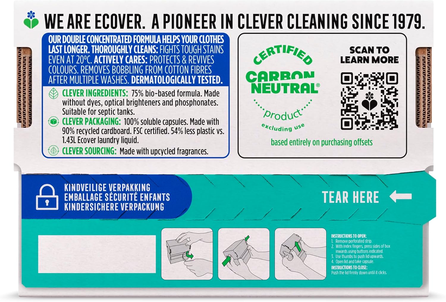 Thumbnail 1 de Ecover Lessive 18 lavages