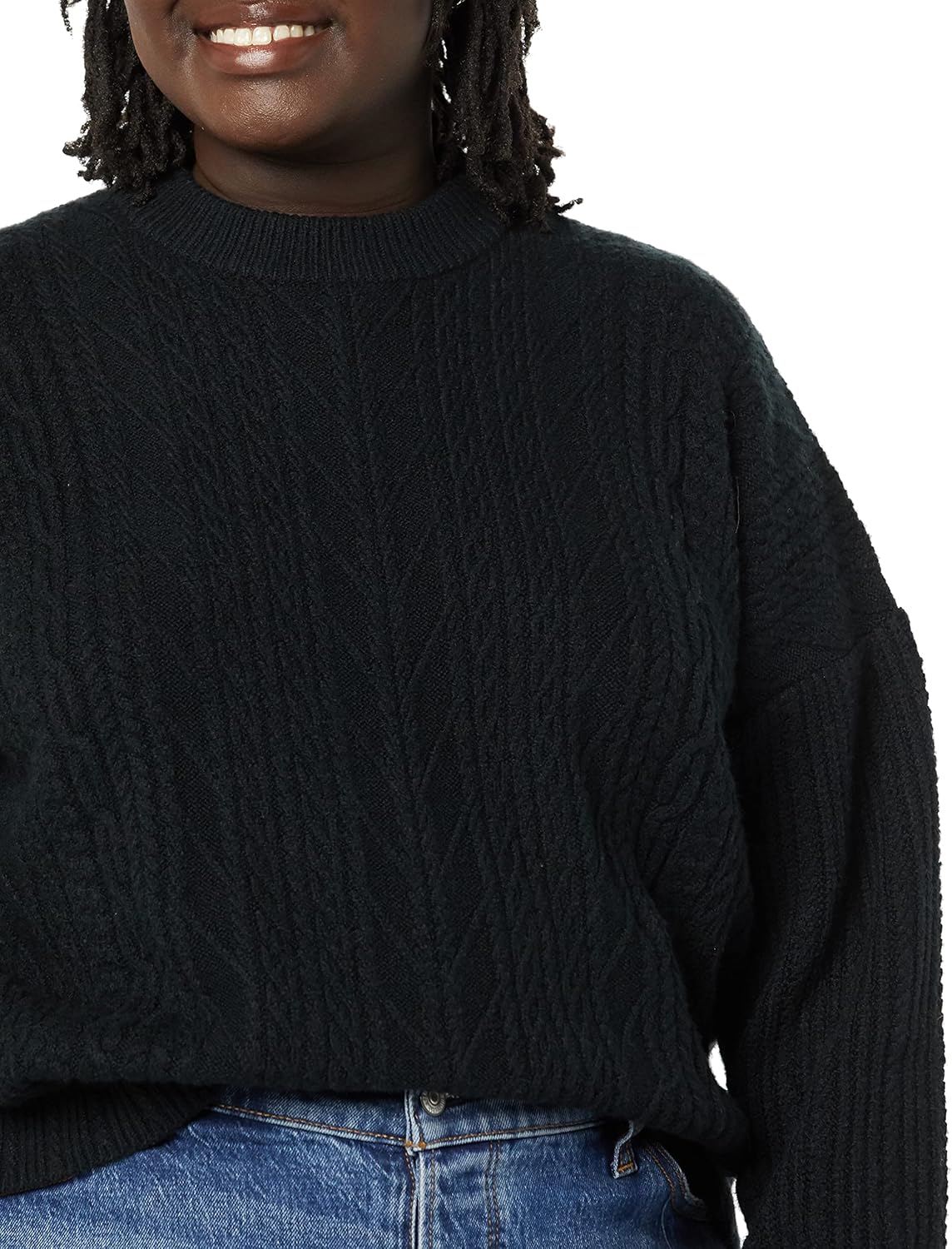 Thumbnail 4 de Amazon Essentials Damen Soft-Touch-Pullover mit Rundhalsausschnitt – locker geschnitten (auch in Übergröße)