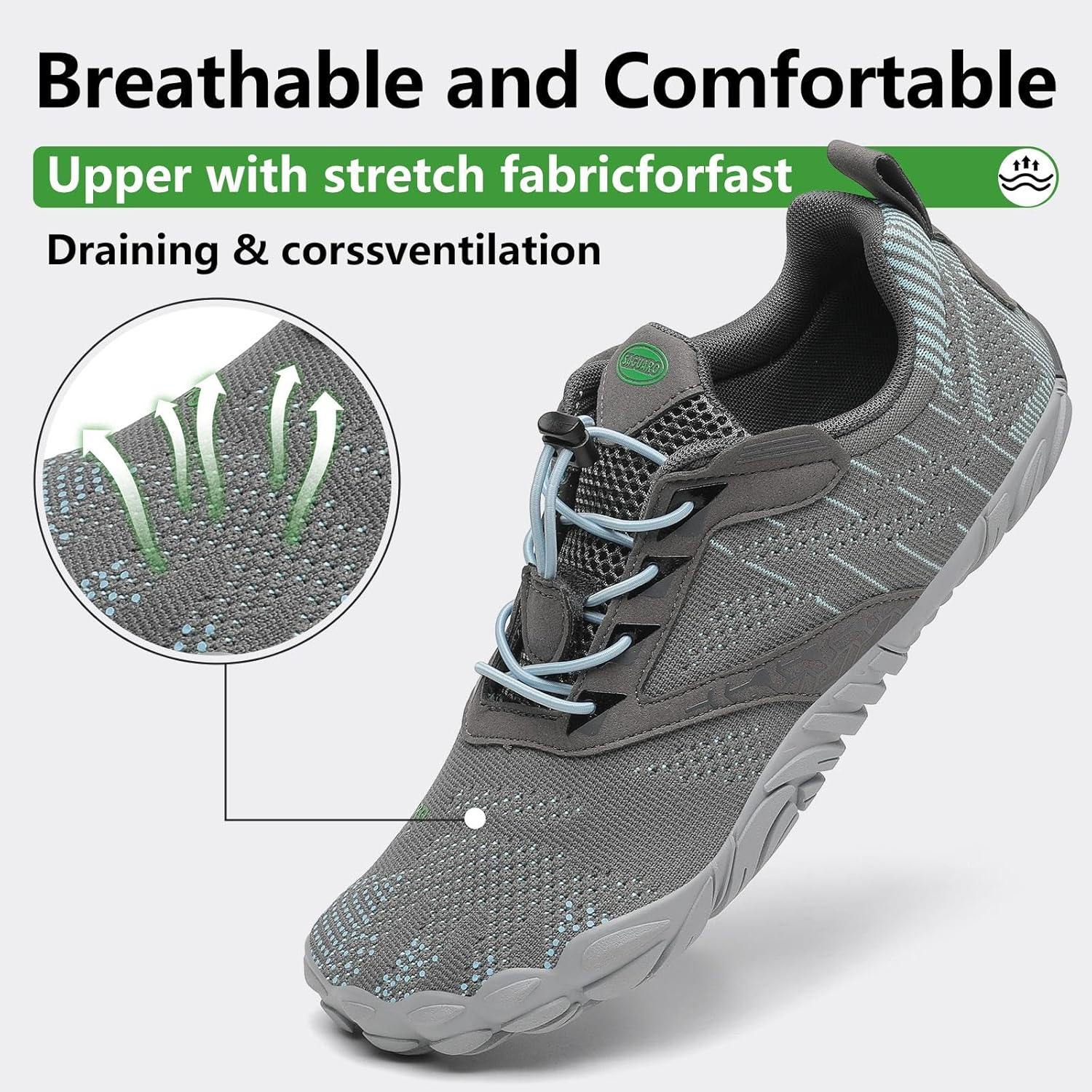 Thumbnail 1 de SAGUARO Barfußschuhe Unisex – Minimalistische Outdoor-Schuhe für Damen, Herren und Trails (Gr. 36–48)