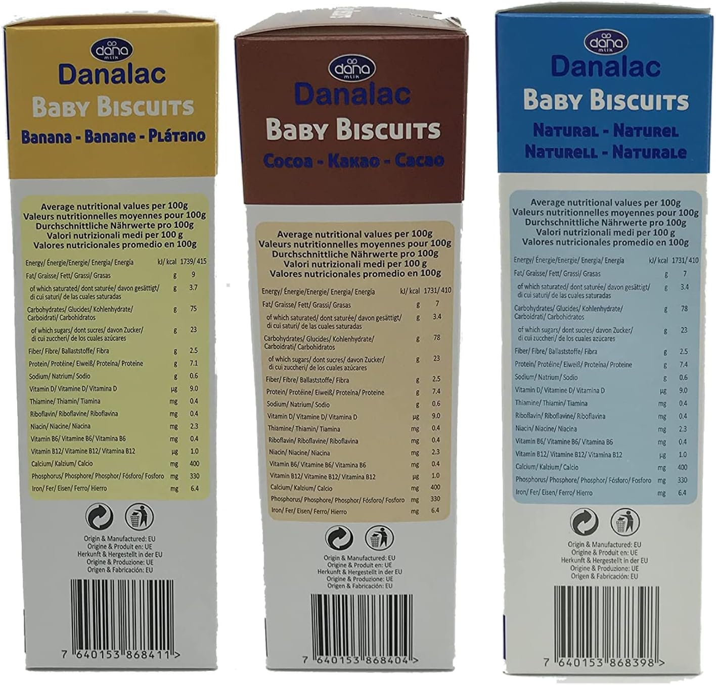 Thumbnail 6 de DANALAC Galletas bebé paquete 6 x 120 g 🍪