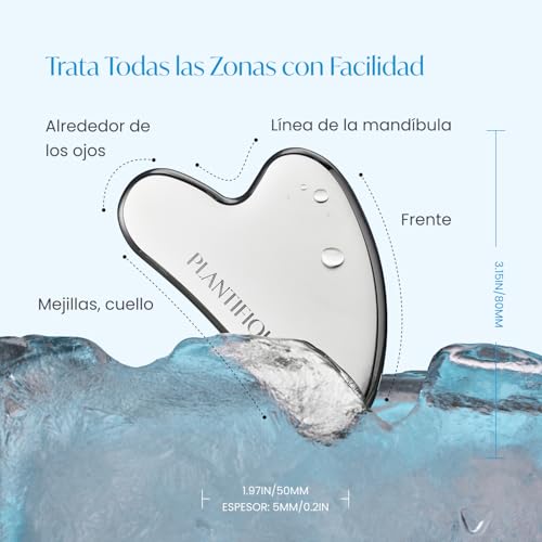 Detalle de Plantifique Stainless Steel Gua Sha ⚙