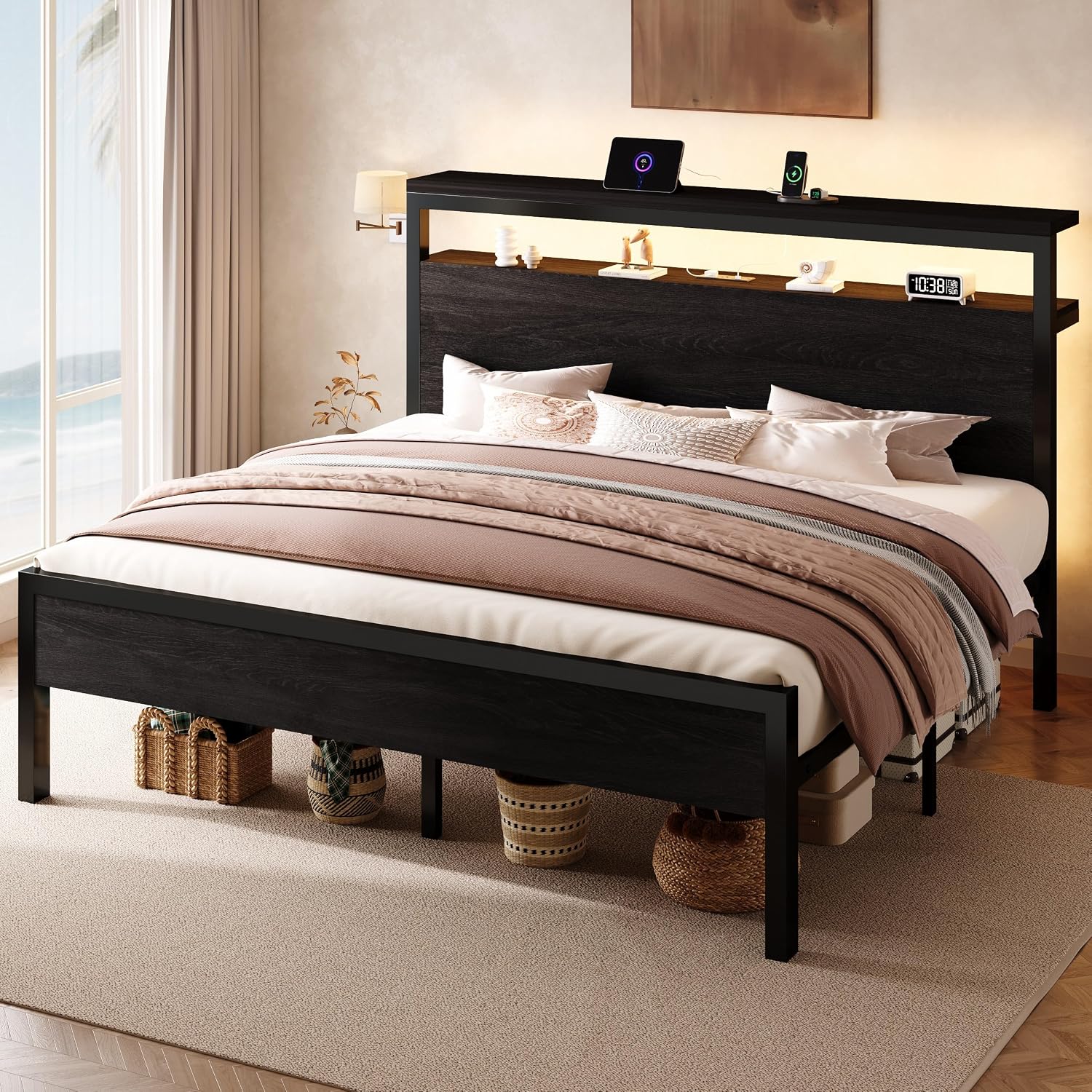 Thumbnail 2 de SHA CERLIN King Bed Frame